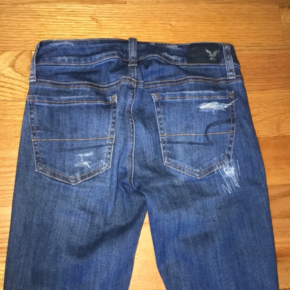 low waisted american eagle jeans super stretch - Picture 4 of 4